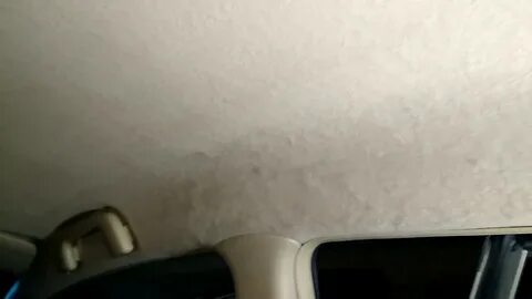 Заломы потолка автомобиля