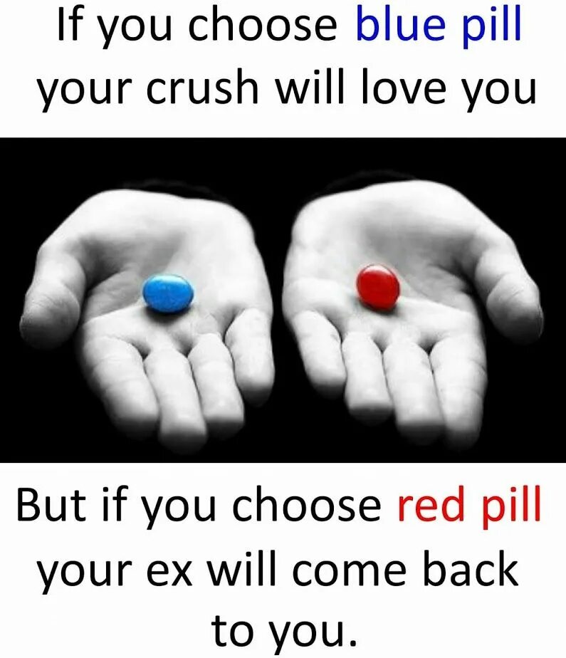 Red and choose. Red Blue Pill. Red Pill or Blue Pill. Red Pill Black Pill. Проекты на Blue Pill.