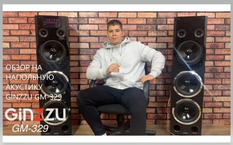 Ginzzu напольная акустическая система 2.0