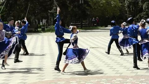 Казачья лезгинка видео
