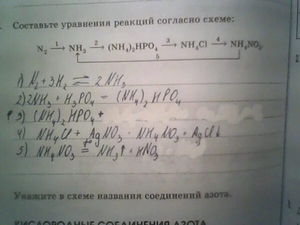 P nh3 реакция. P nh3 реакция