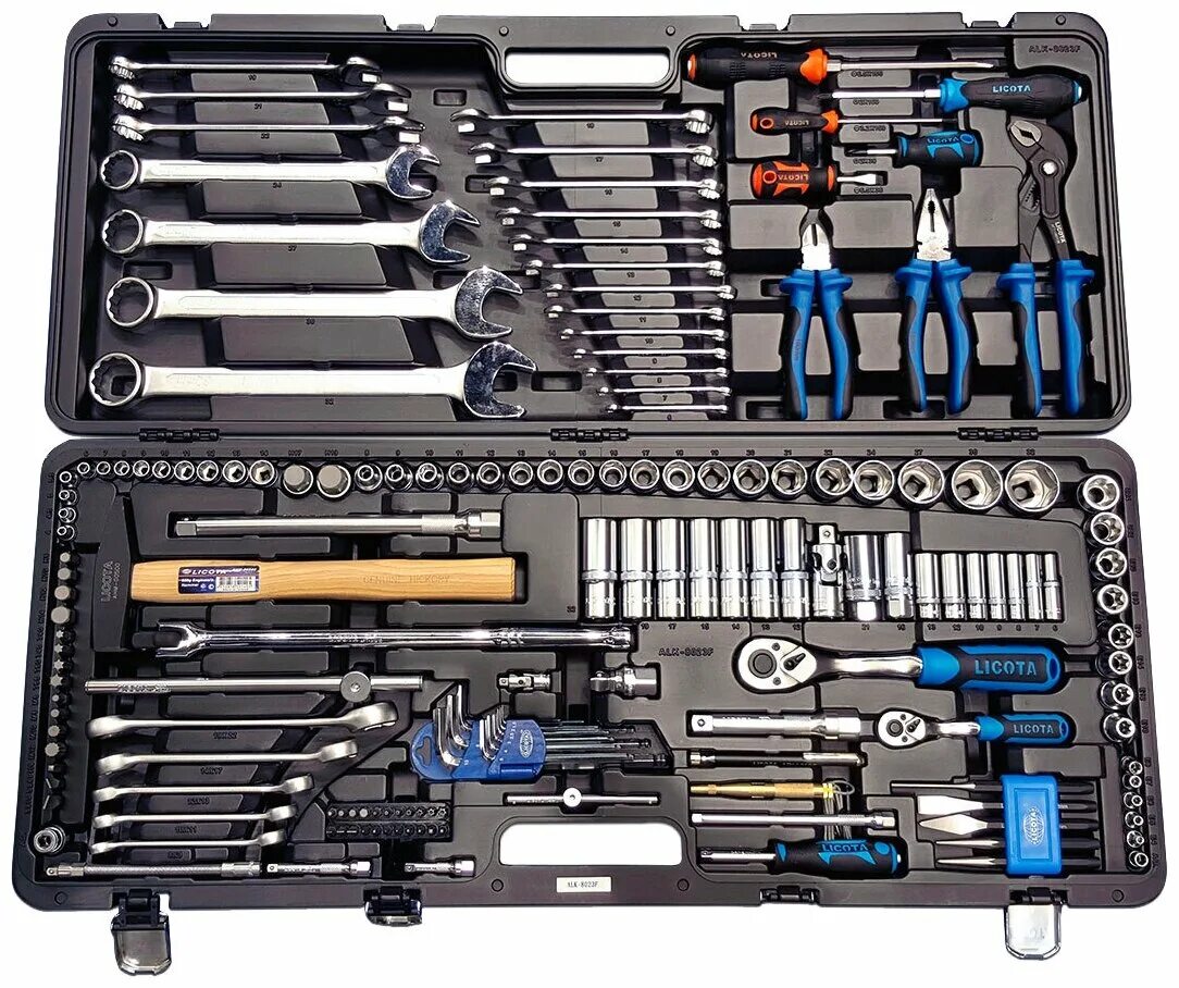Ремкомплект ремонт автомобилей. Набор инструментов Licota alk-8023f. Набор инструментов Licota alk-8009f. Набор инструментов Ликота 167. Набор инструментов 1/4" и 1/2" 6гр. 167 Предметов, alk-8023f Licota.