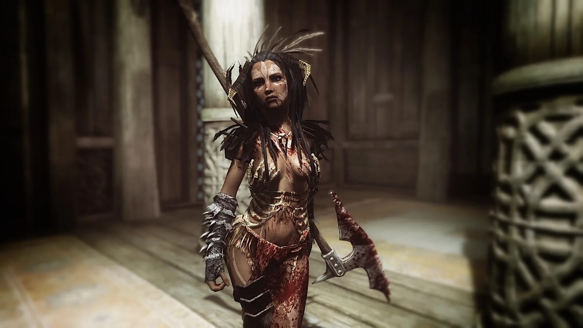 Где найти изгоев. Skyrim forsworn armor. броня изгоев скайрим. ричмены скайрим. скайрим мод броня изгоев.