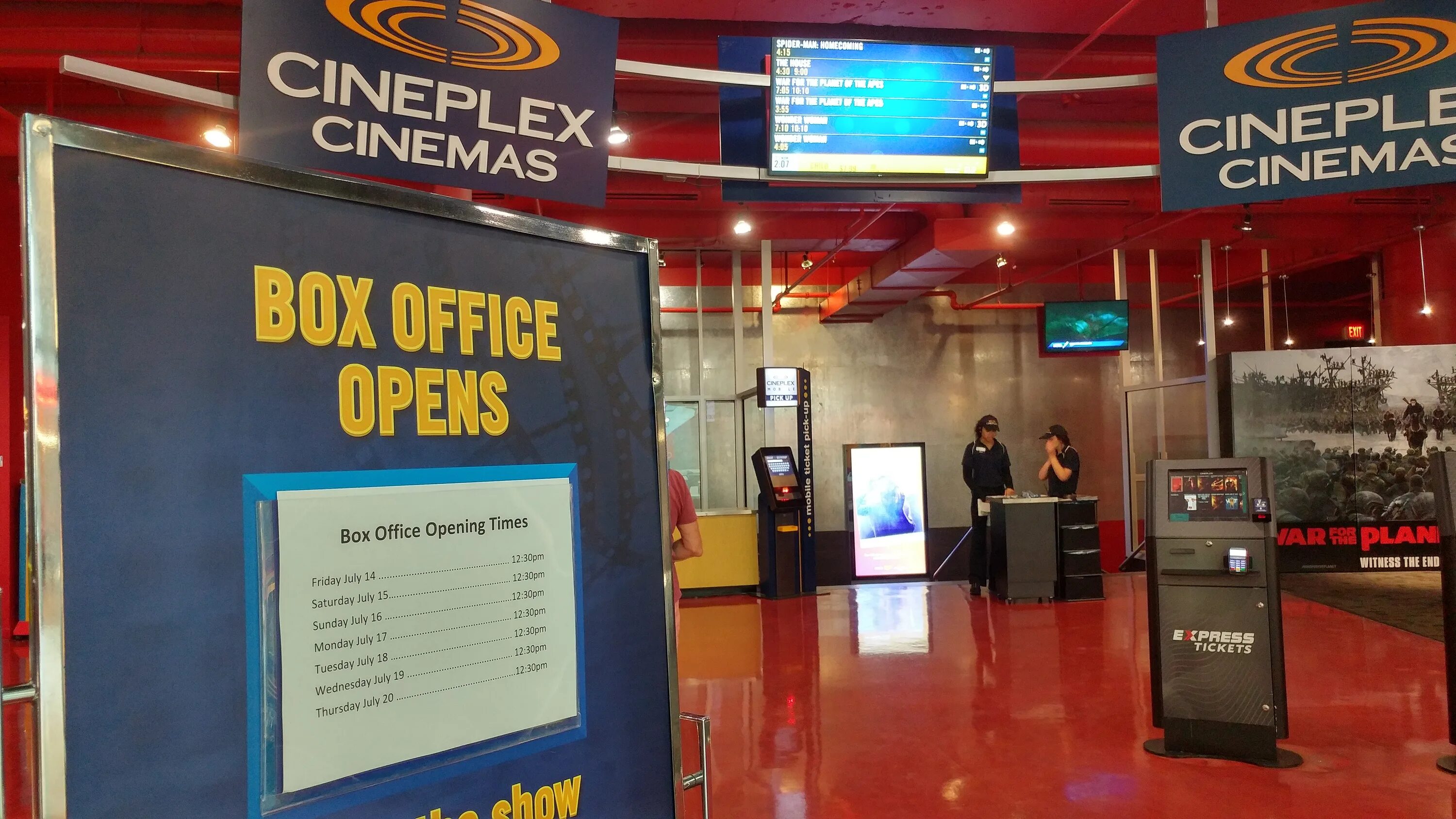 Ticket box office