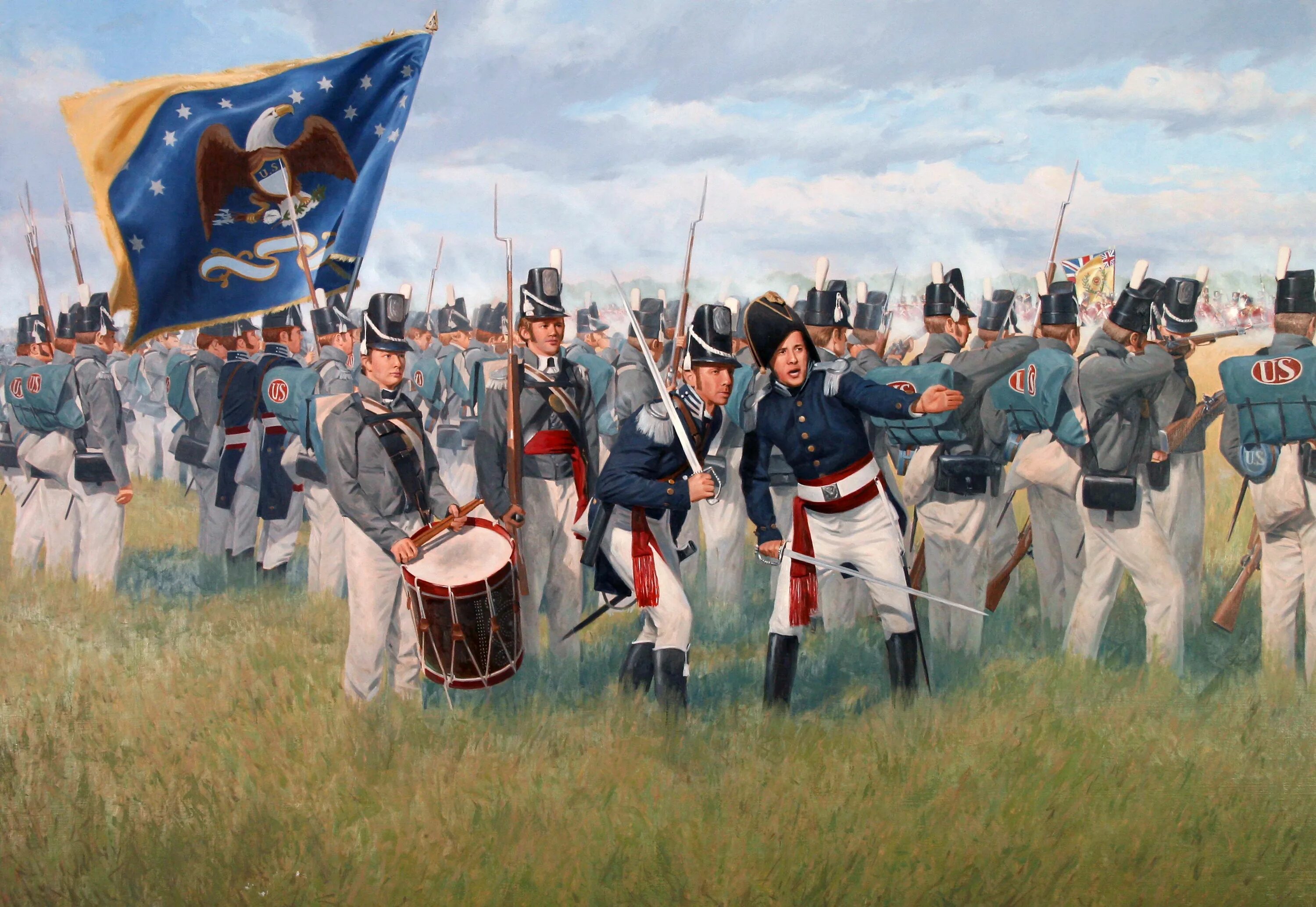 Войн за независимость 1812. Battle of making