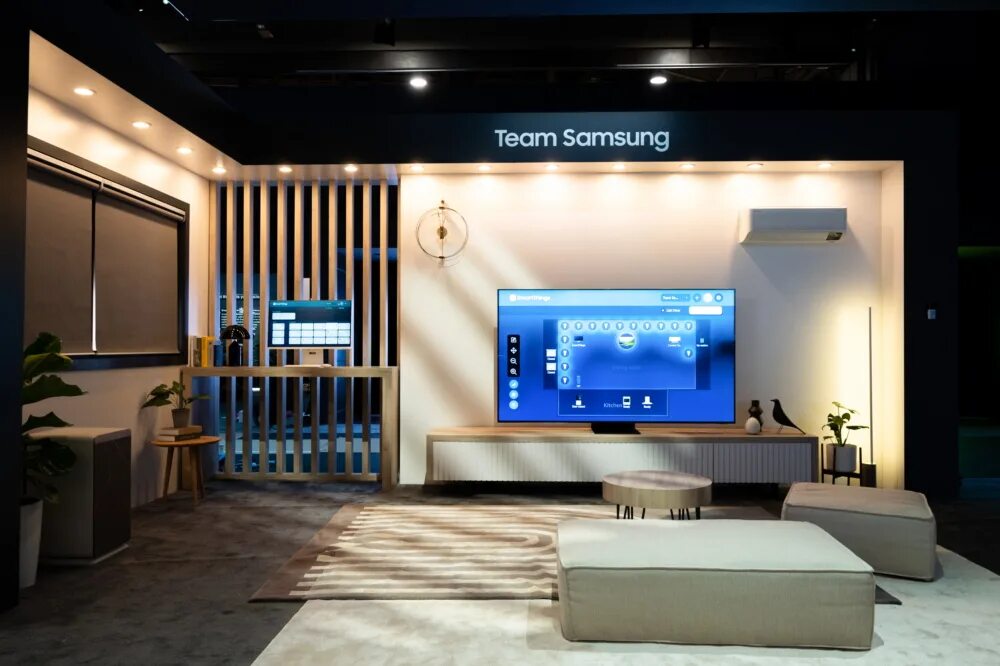 Samsung умные устройства. умный дом от самсунг в корее. квартира в найт вижн камера. умные приборы samsung. Samsung smart home.