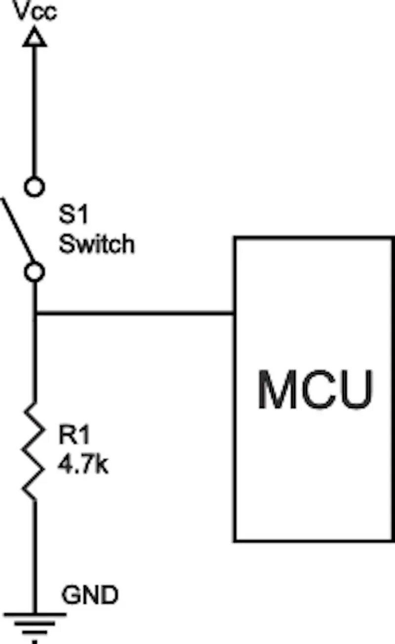 Стягивающий резистор stm32. Схема со стягивающим резистором. Подтягивающий резистор схема. Подтягивающий резистор для ТТЛ.