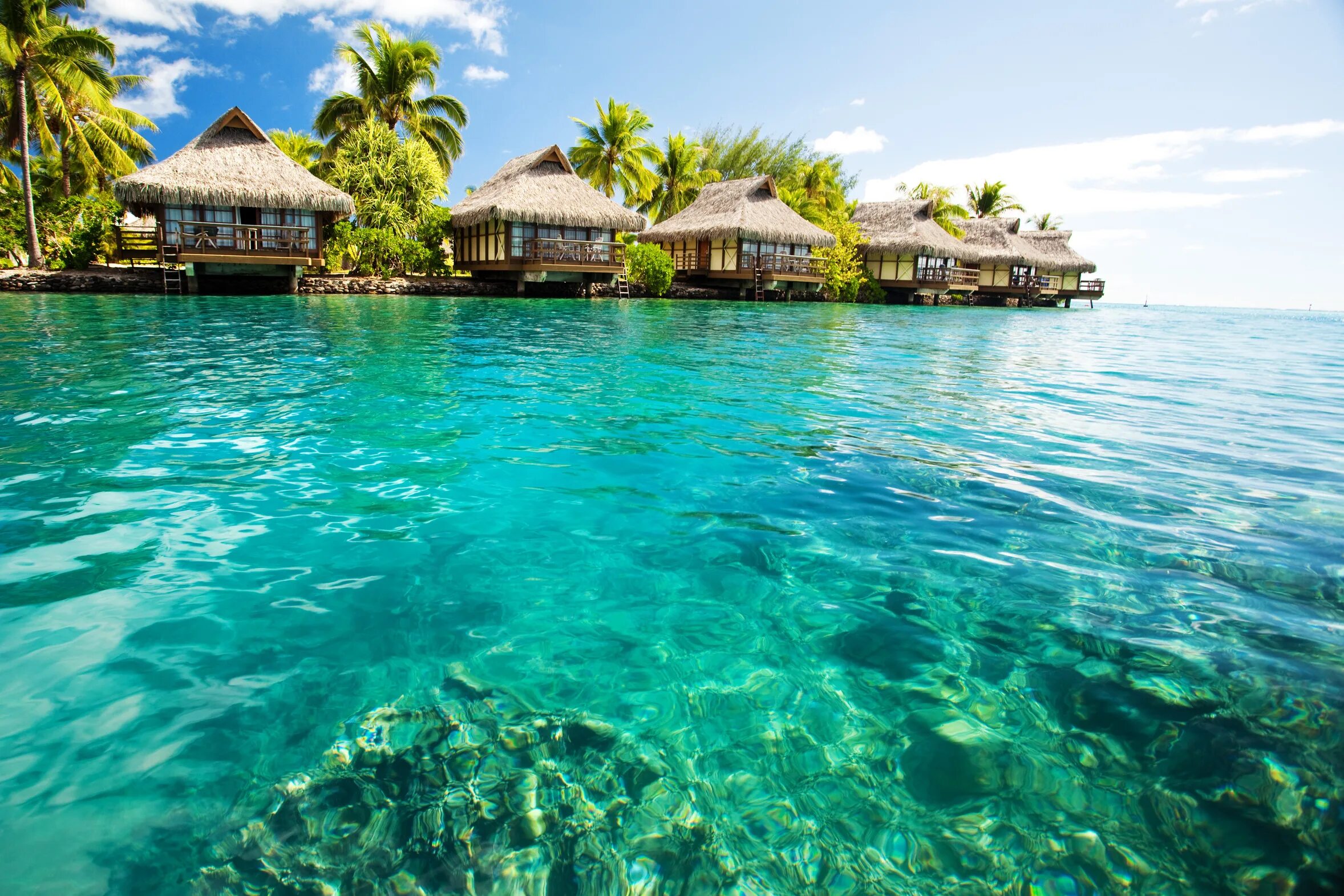 Океан бор. Нассау (Багамские острова). Мальдивы Лагуна риф. Боро Боро. Лагуна Бора Бора.