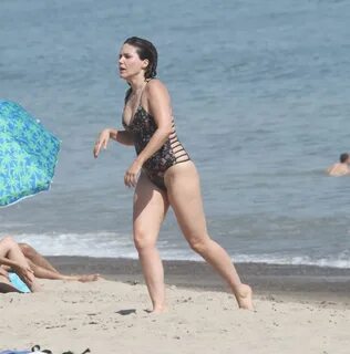 SOPHIA BUSH in Swimsuit at a Beach in Malibu 07/10/2018.