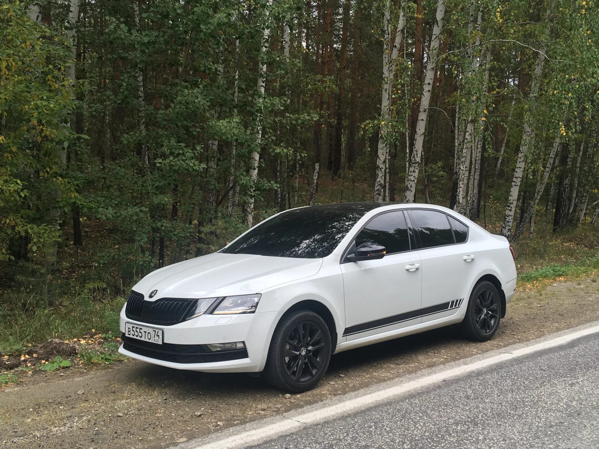 Skoda octavia a7 black