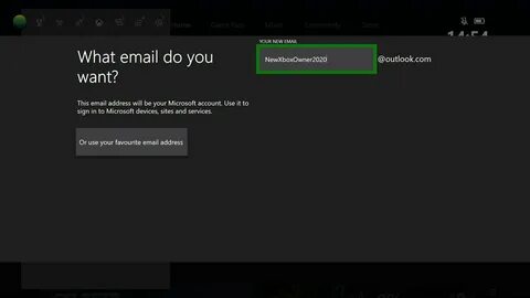 Создать аккаунт xbox 360