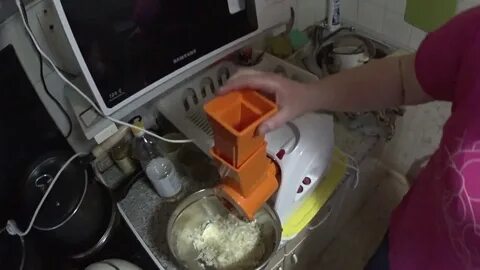 Кухонный комбайн капуста шинкованная