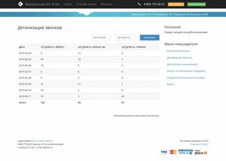 Виртуальная атс подключить регфон