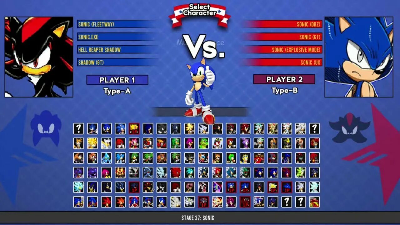 Sonic mugen