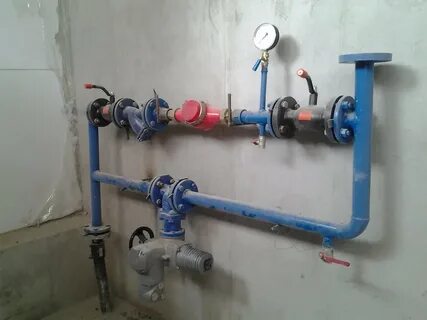 Водомерный узел фильтр