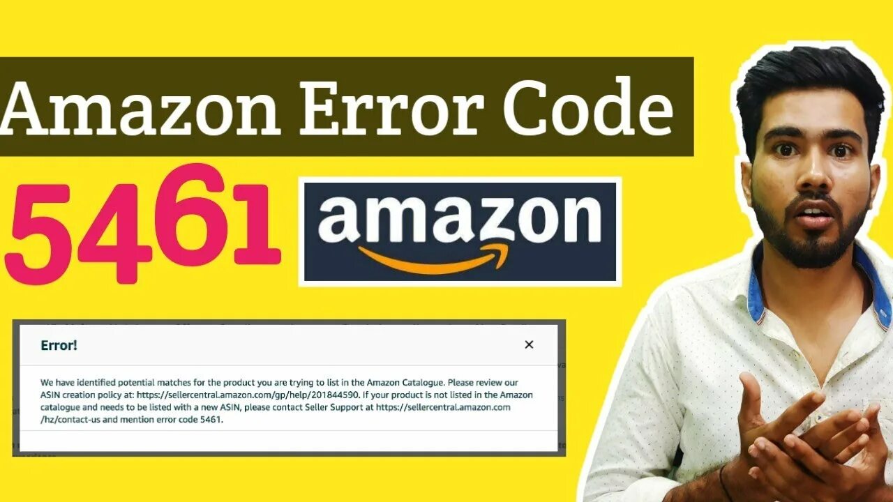 Amazon error