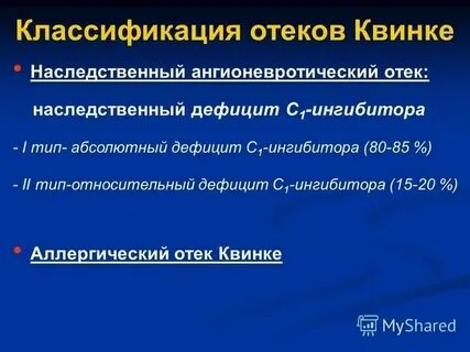 Уровень с1 ингибитора