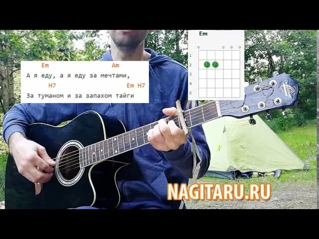 Аккорды на гитаре песни туман. Песни под гитару у костра легкие. а я еду за туманом аккорды для гитары. литвиненко за туманами табы.