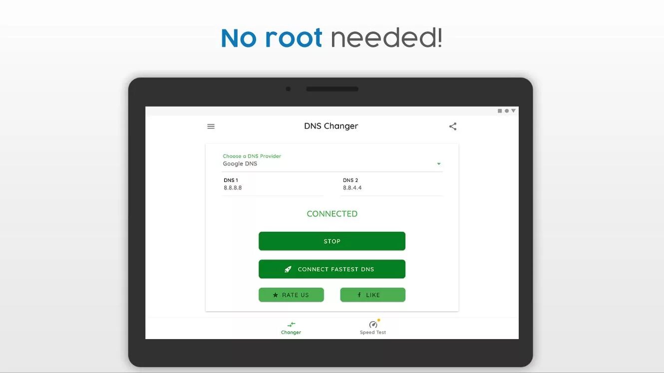 Changing dns