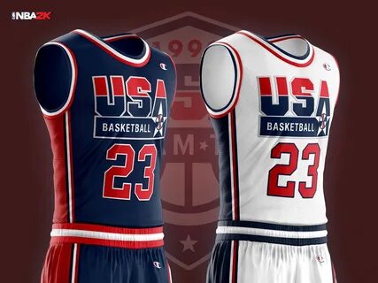 Jersey تجويف أسد سكرتير michael jordan team Vintage 1992 David Robinson Dre...