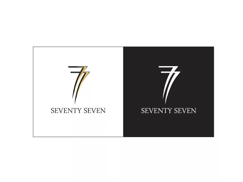 Ооо семерка. 77 Лого. Ресторан Севен лого. Seventy логотип. Эмблема ООО семёрка.