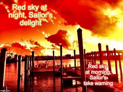 Red sky at night shepherd