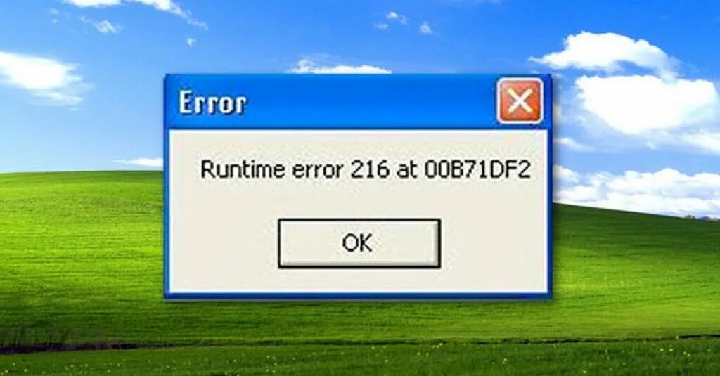 Windows runtime error. Ошибка 216. рантайм еррор. runtime 216. как исправить ошибку runtime error 216.