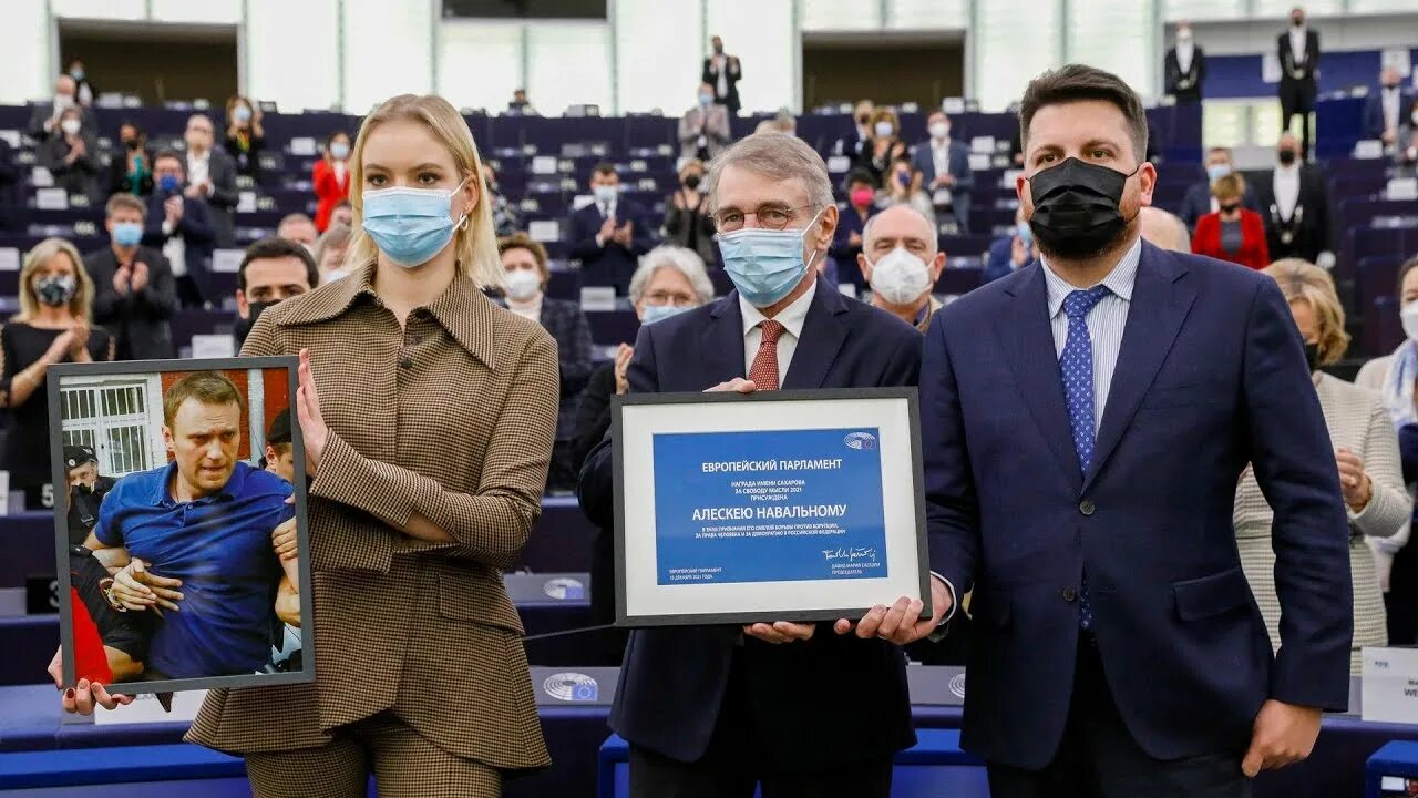 Выступление в европарламенте