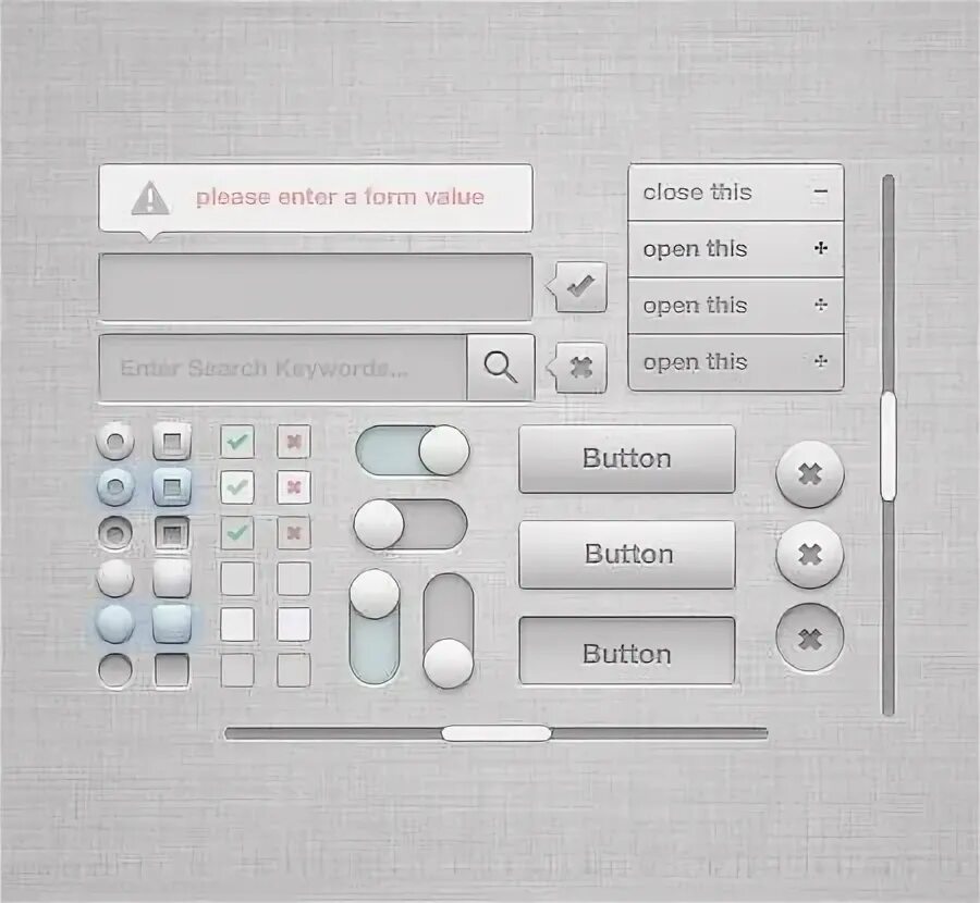 Gui controls