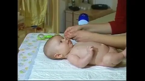 Массаж ребенку до года видео