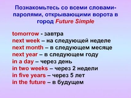 Подсказки будущего