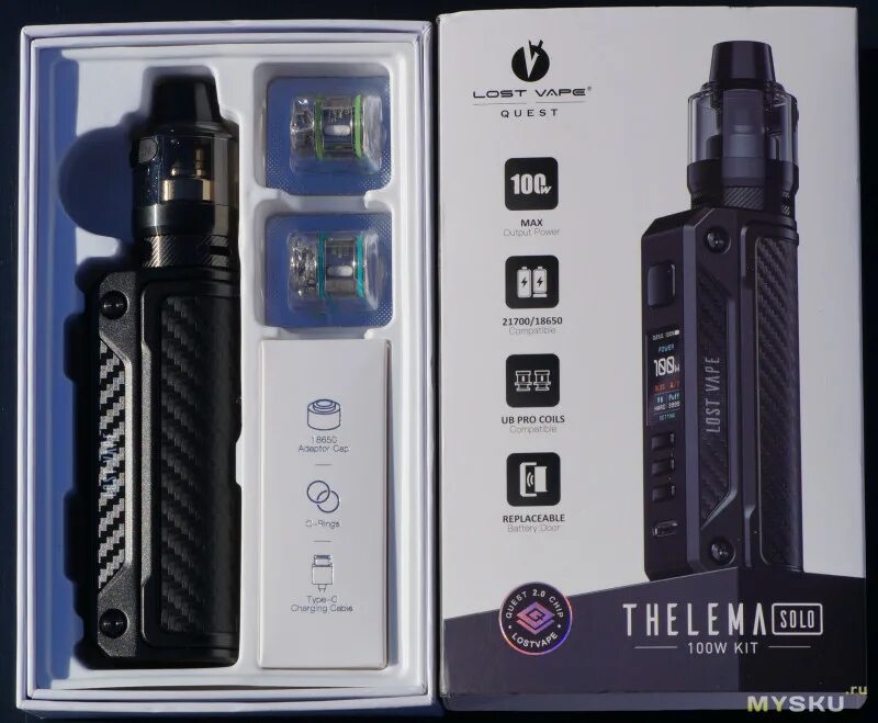 Lost Vape Thelema solo 100w боксмод. Thelema Vape 100w. Lost Vape 100w Kit. Бокс мод Thelema solo 100w.