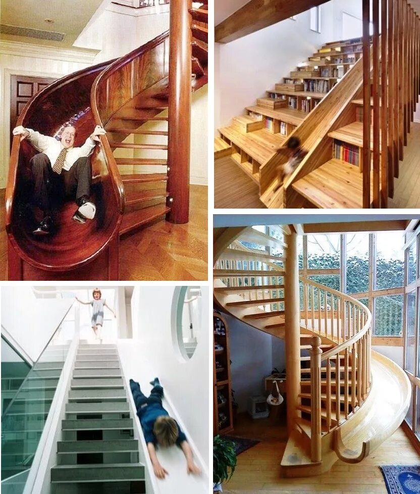 Русски второй уровень. Лестница с горкой. Крутая деревянная лестница. Лестница с горкой в доме. Горка с лестницей для детей.