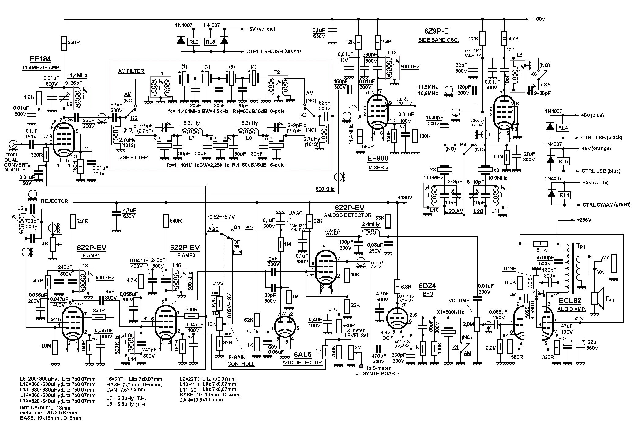 регенеративный приемник на лампах 6ж9п. схемы ламповых приемников. схемы ламповых приемников. приёмник регенератор на лампах 6ж1п. схема регенеративного приемника на лампах 6ж3п.