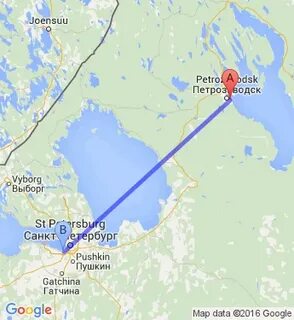Маршрут петербург петрозаводск