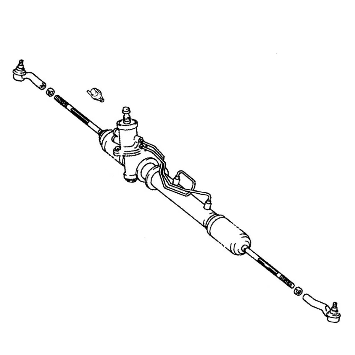Рулевая рейка тойота спринтер