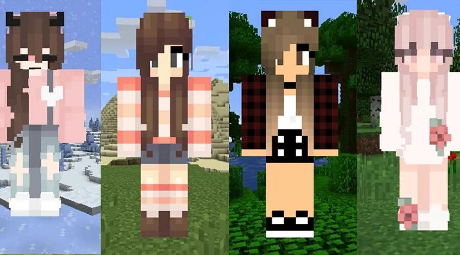 Девушка в майнкрафте. Best girls skins. Best girls skins. Best girls skins. Картинки майнкрафт девочки.
