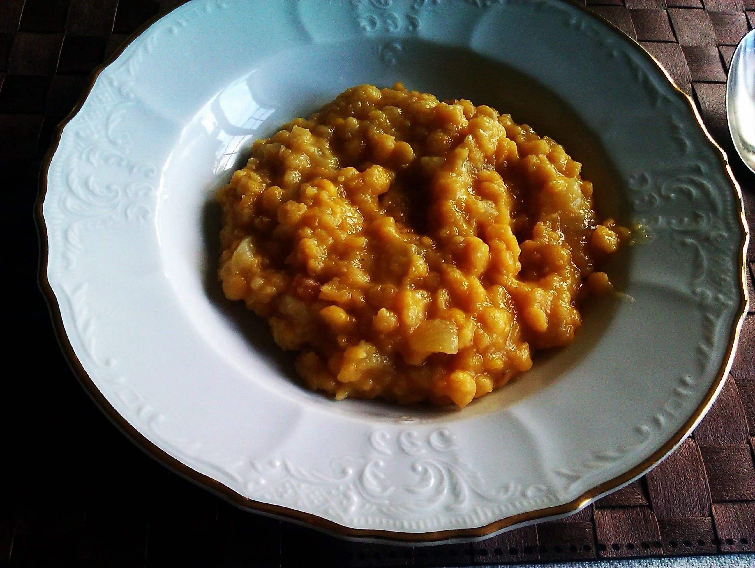 Гороховое пюре с мясом
