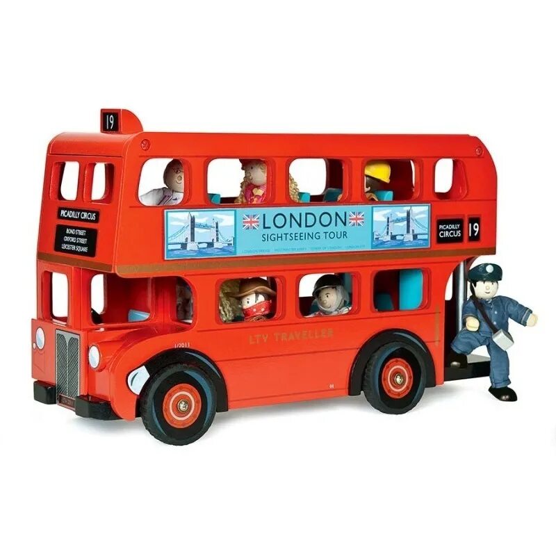 Bus toys. Лондонский автобус le Toy van. London Sightseeing Tour автобус деревянный Letoy van. Игрушечный двухэтажный автобус. Игрушечный красный автобус.