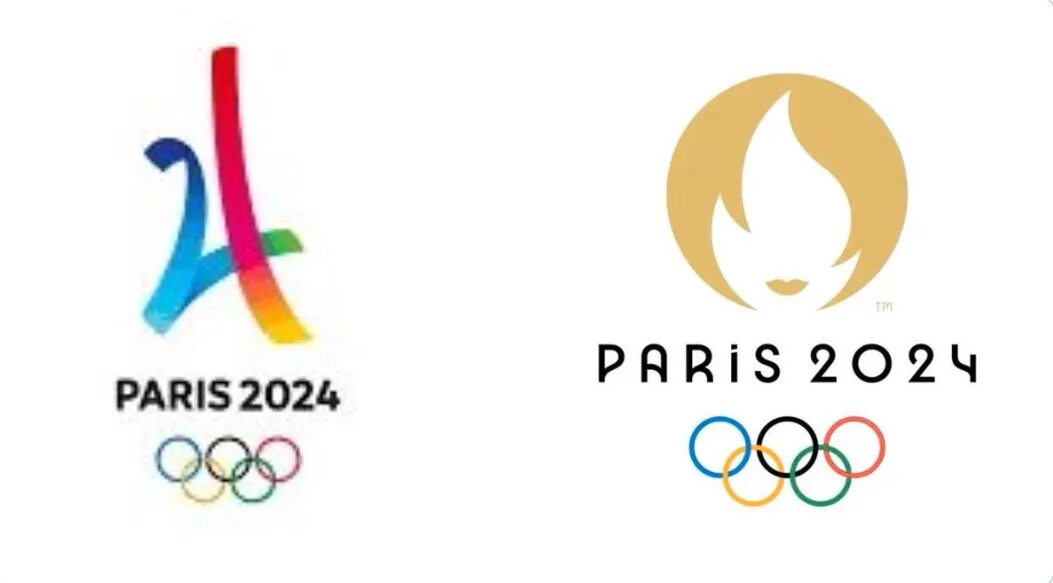 The year is 2024. Олимпийские игры в Париже 2024. Олимпийских игр–2024 в Париже лого. Логотип олимпиады 2024.