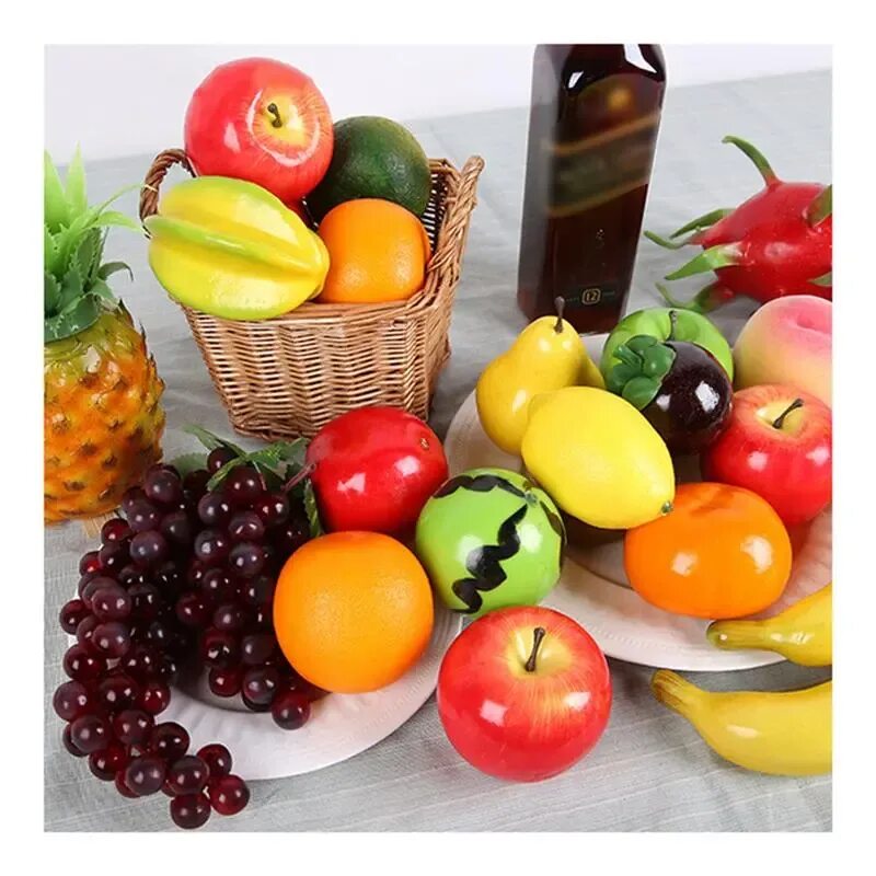 Декоративные фрукты. Искусственные фрукты для декора. Муляжи фруктов. Пластиковые фрукты. Купить муляжи фруктов
