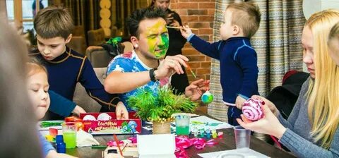 Мастер класс с родителями в детском семья