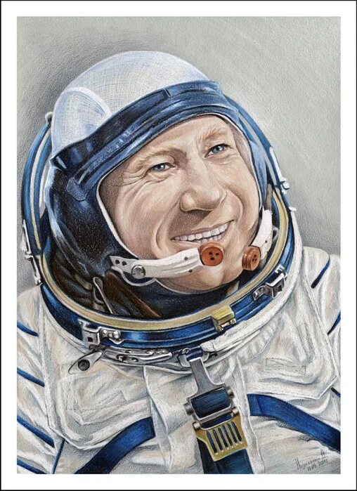 Леонов космонавт портрет. Самый известный космонавт художник