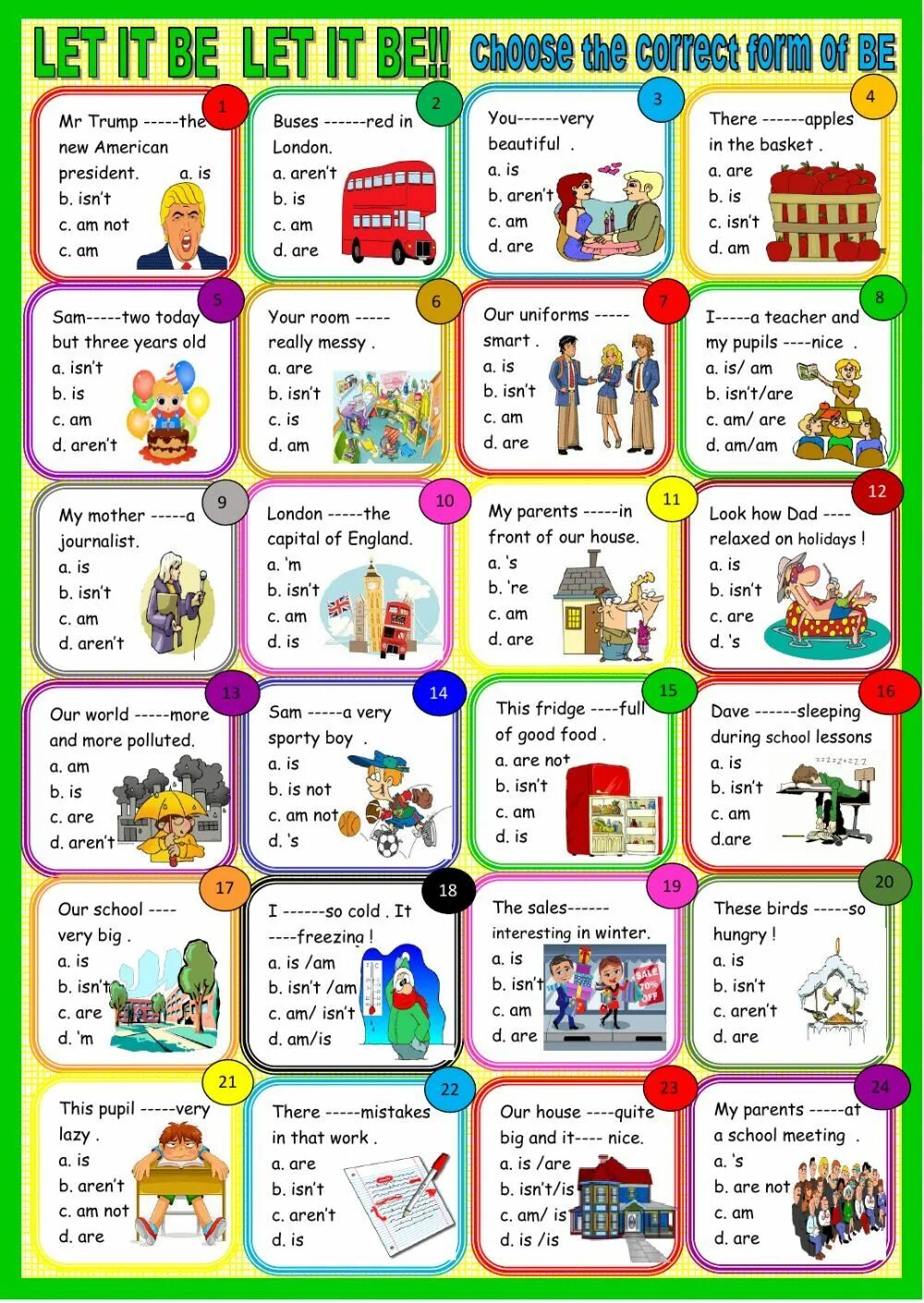 To be speaking game. Английский язык verb to be. To be в английском языке Worksheets. Интересные задания по английскому языку Elementary. Игры на английском языке.