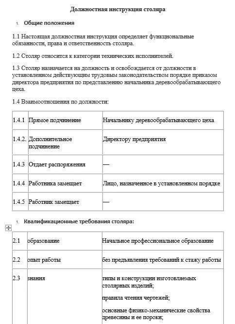 Должностная инструкция столяра мебельного производства. Должностная инструкция столяра-плотника. Должностная инструкция столяра мебельного производства. Столяр должностная. Должностная инструкция сборщик мебели образец.