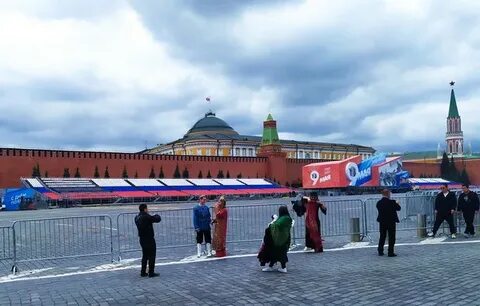 Красная площадь перекрыта