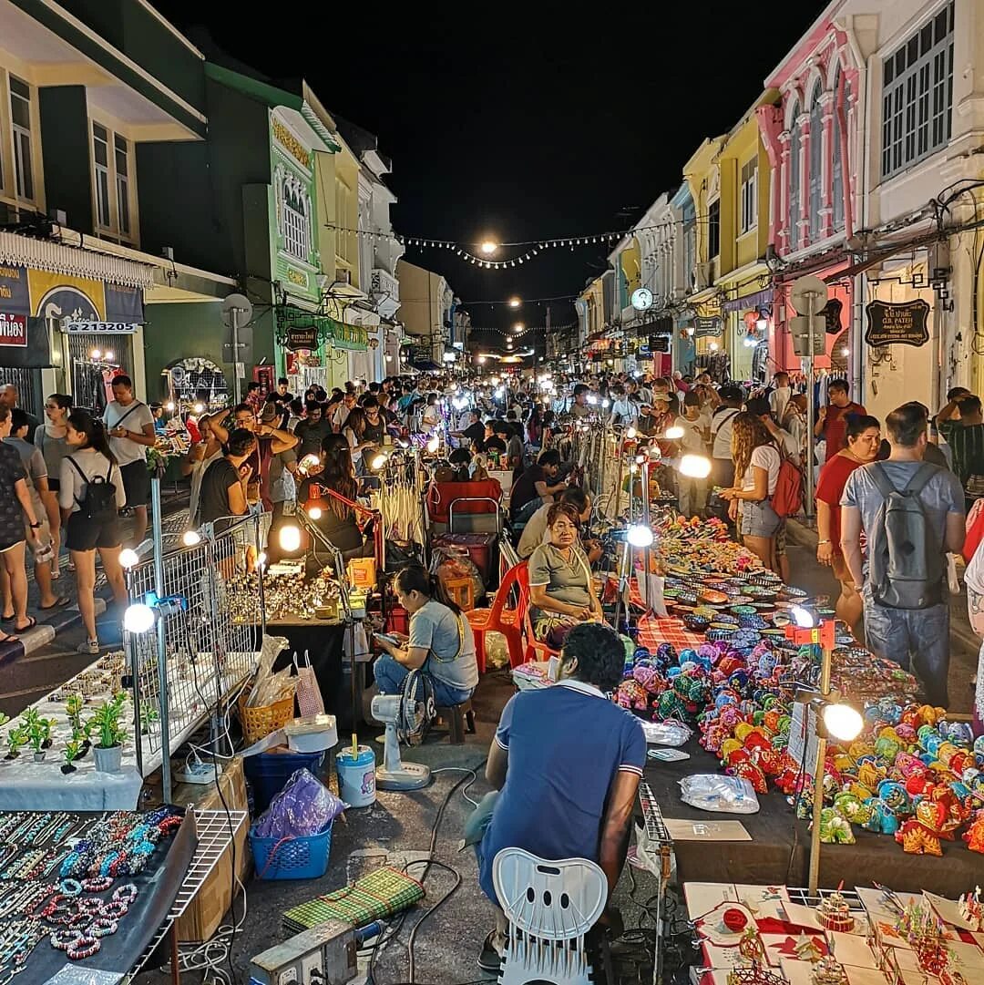 ночной рынок пхукет таун