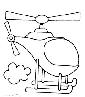 Adult Coloring Pages Helicopters