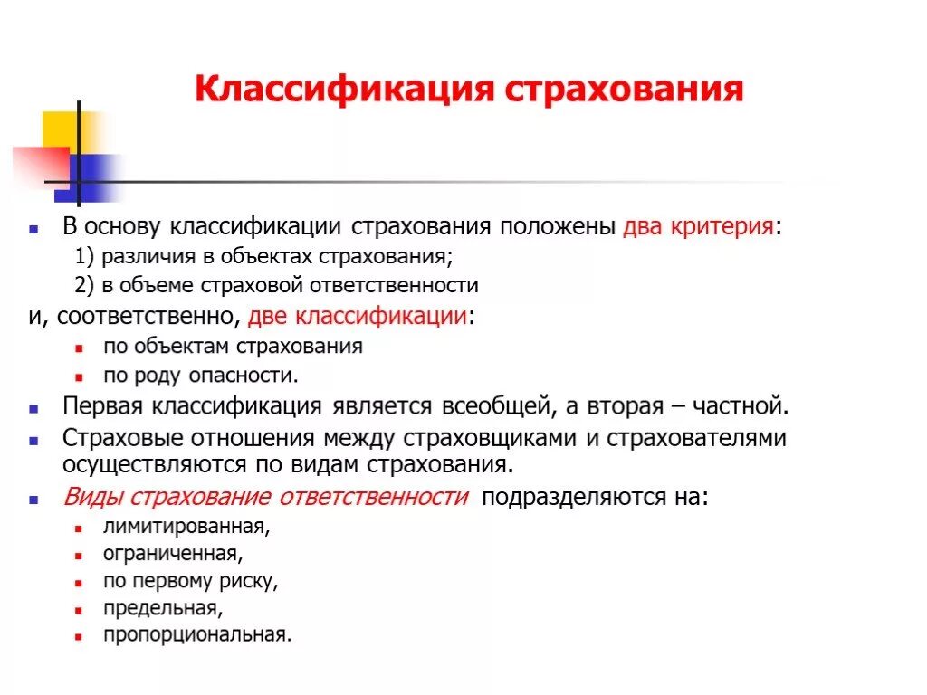 Экологическое страхование в рф. Классификация страхования. Основы классификации страхования. Классифицируйте виды страхования. Классификация страхования по объектам страхования.