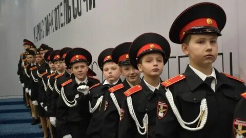 Дети кадетской школы